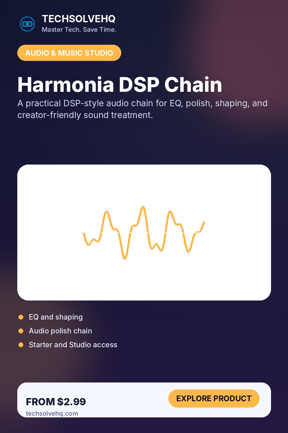 Harmonia DSP Chain product graphic